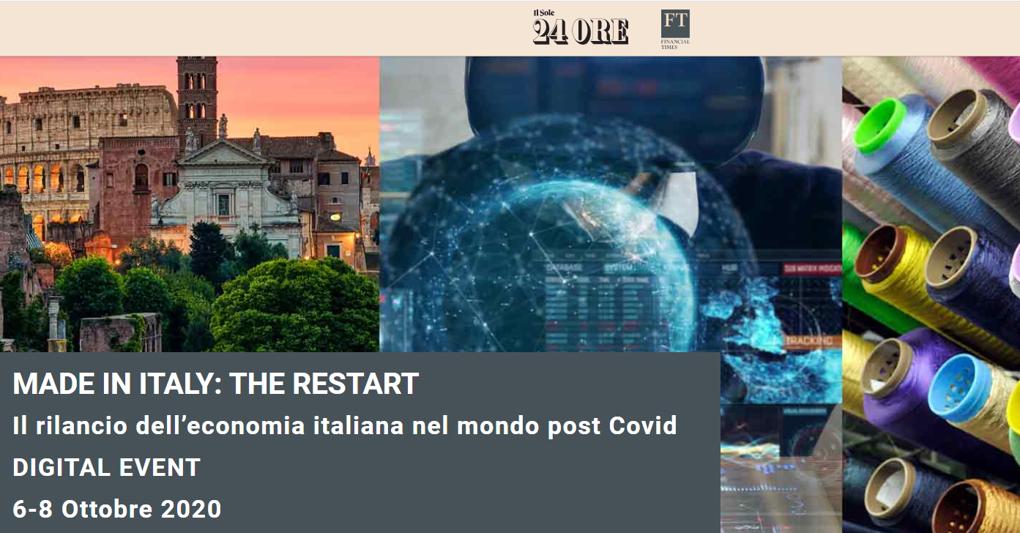 Made in Italy tre giorni di forum sulla ripartenza con ministri e